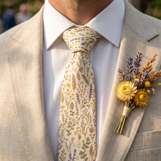 Gravata Convidados de Casamento no Jardim de Flores Silves