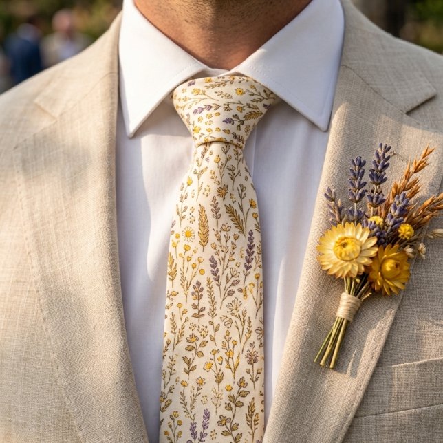 Gravata Convidados de Casamento no Jardim de Flores Silves (Criador carregado)