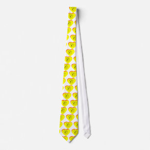 Gravata Convite Para Casamento Coração Vermelho C Amarelo