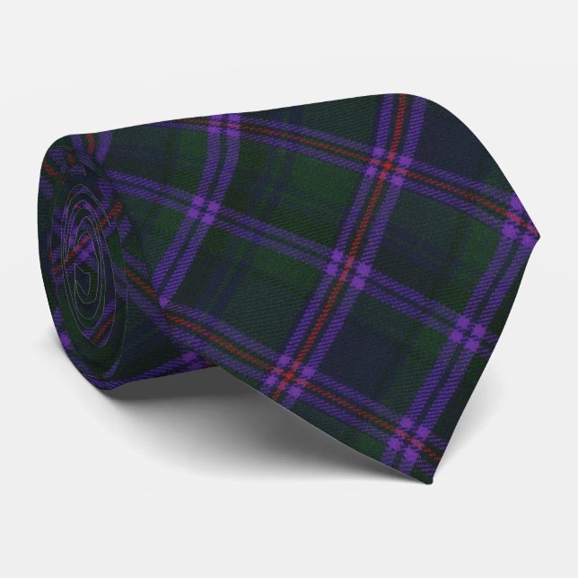 Gravata Cooper Modern Original Scottish Tartan (Rolled)
