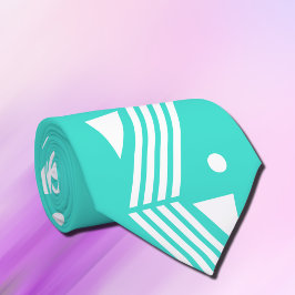 Gravata Cor da turquesa