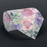 Gravata Cor-de-água, cor-de-rosa e púrpura<br><div class="desc">Este design pode ser personalizado escolhendo a opção Editar Design. Você também pode transferir para outros itens. Entre em contato comigo em colorflowcreations@gmail.com ou use a opção de bate-papo no topo da página se você quiser ter este design em outro produto ou precisar de assistência. Veja mais designs ou siga-me...</div>