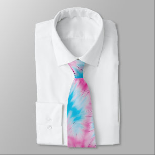 Gravata Cor-de-rosa e azul