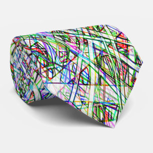 Gravata Cor Funky laço listrado