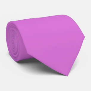 Gravata Cor Purple Orquídea Sólida Simples