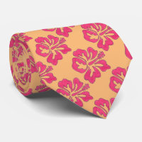 Cor Rosa Laranja Floral Tropical de Hibiscus Flor