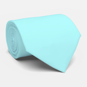 Gravata Cor Sólido Azul Céu