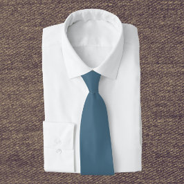 Gravata Cor Sólido Azul-Incolor