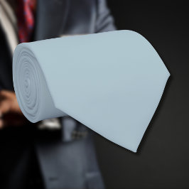 Gravata Cor Sólido Azul Pastel | Clássico | Elegante