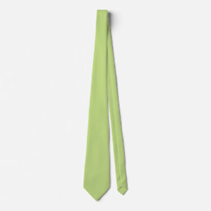 Gravata Cor verde primavera para personalização