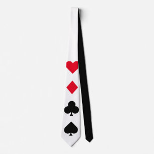 Gravata CORAÇÃO DIAMONDS CLUBS SPADES + suas ideias