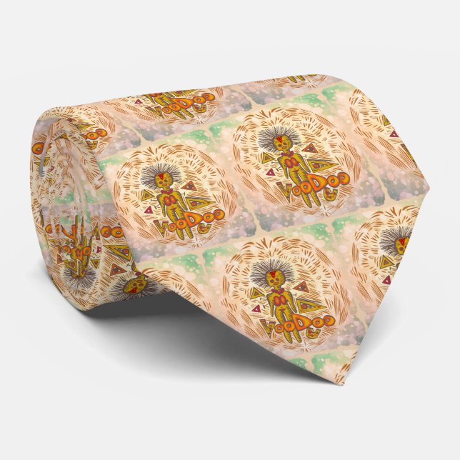Gravata Coração Voodoo (Rolled)