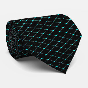 Gravata Corações verdes em preto