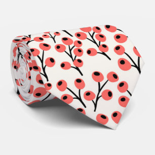 Gravata Coral Floral Botânico