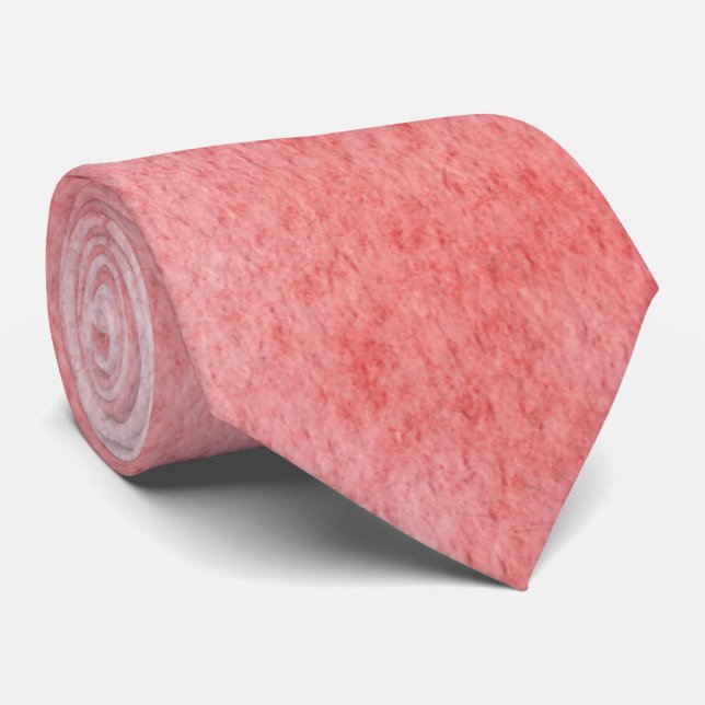 Gravata Coral Vermelho Chic - Coluna de Colheita de Mola p (Rolled)