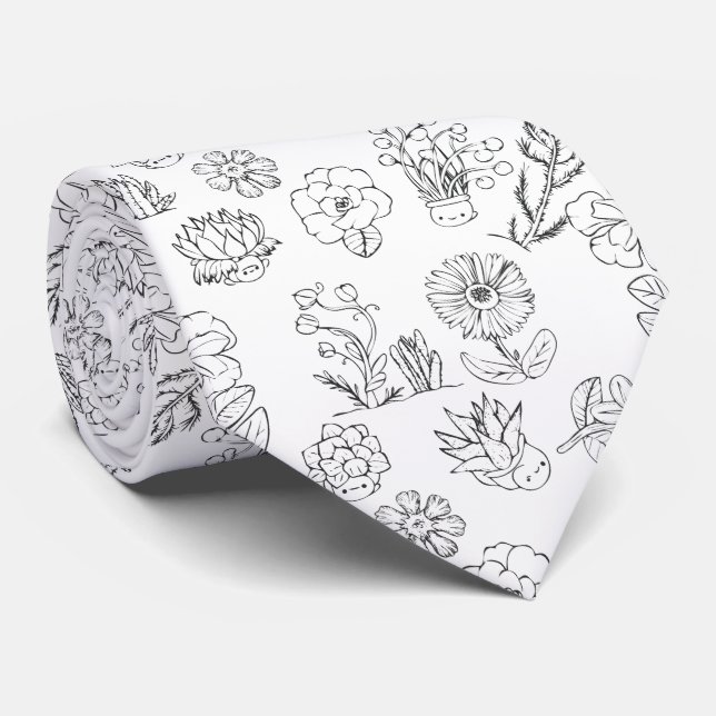 Gravata Corbata de estilo masculino moderno rayas (Rolled)