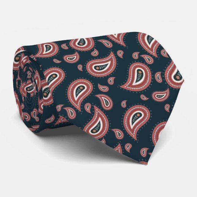 Gravata Corbata elegante azul a gris (Rolled)