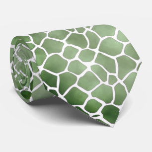 Gravata Corbata verde con blanco