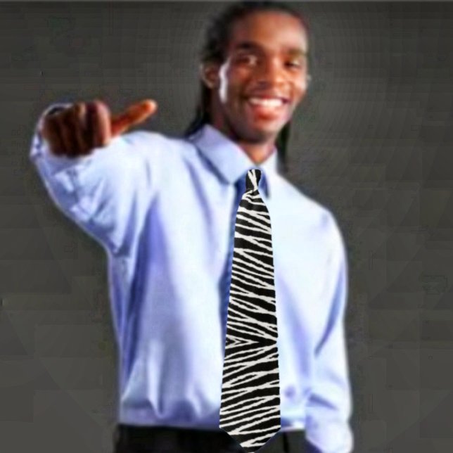 Gravata Cordões de Asfalto (This Cords Of Asphalt Neck Tie simulates, African cloth in its design!)