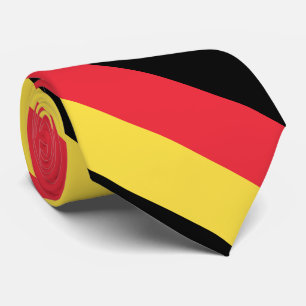 Gravata Cores da bandeira de Bélgica