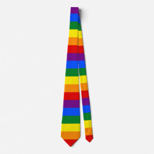 Gravata CORES DO RAINBOW FLAG + suas ideias