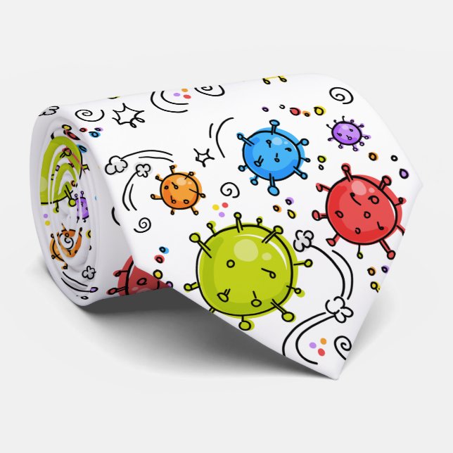 Gravata Coronavírus (Rolled)