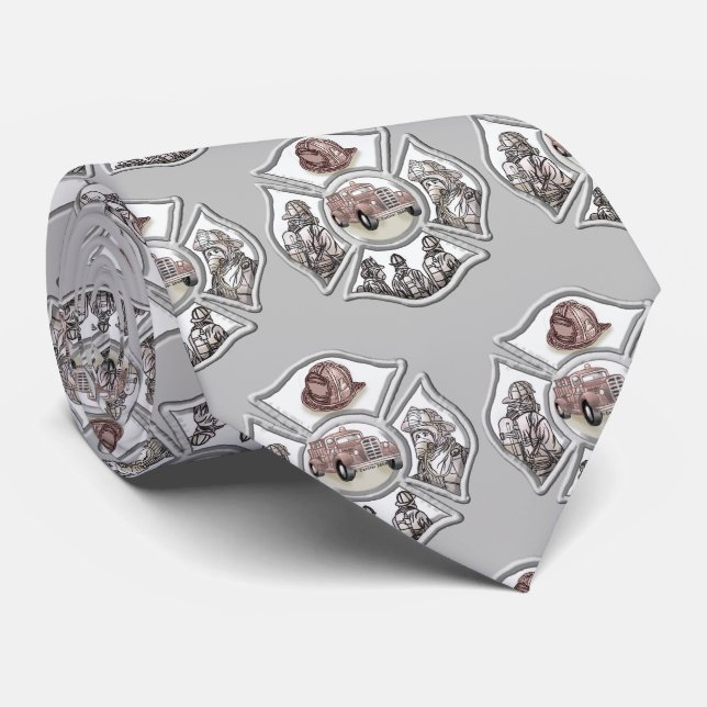 Gravata Corta-fogo maltês (Rolled)