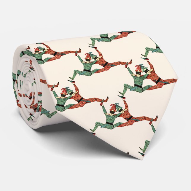 Gravata Corte Jesters April Fool's Day (Rolled)