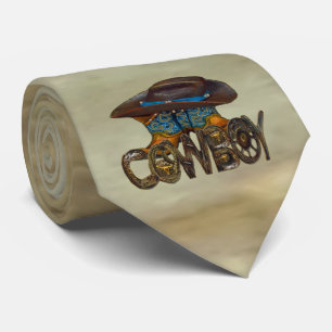 Gravata Country Wood Cowboy