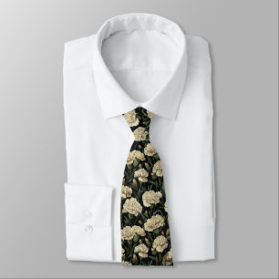 Gravata Cravo Floral Elegante do Padrinho