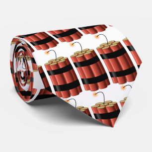 Gravata Crescimento de Dinamite ou teste padrão explosivo