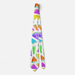 Gravata Criação de Padrão de Melancia 6