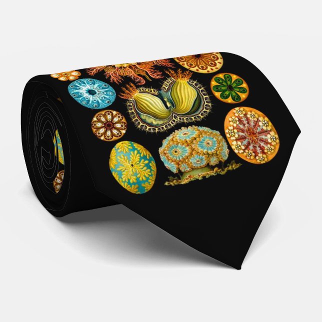 Gravata criaturas do mar da vida marinha impressão (Rolled)