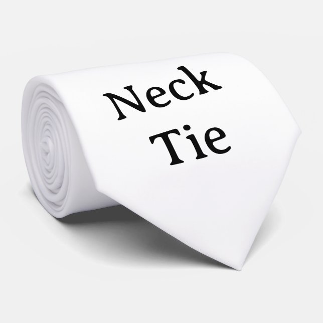 Gravata Crie seu próprio simples personalizado 55" (Rolled)