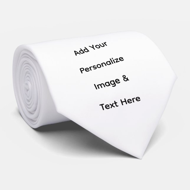 Gravata crie seu próprio texto personalizado (Rolled)
