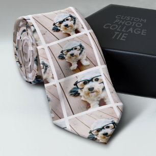 Gravata Crie uma Colagem de Fotos Personalizada com 3 Foto