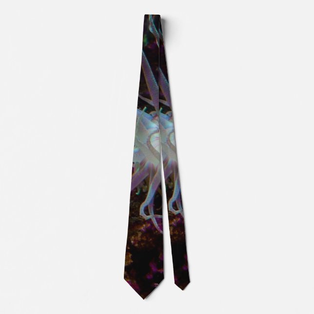 Gravata Crimson Anemone Neck Tie (Frente)