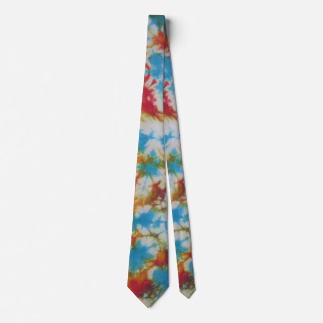 Gravata Crinkle Tie Dye (Frente)