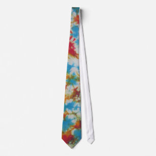 Gravata Crinkle Tie Dye Necktie