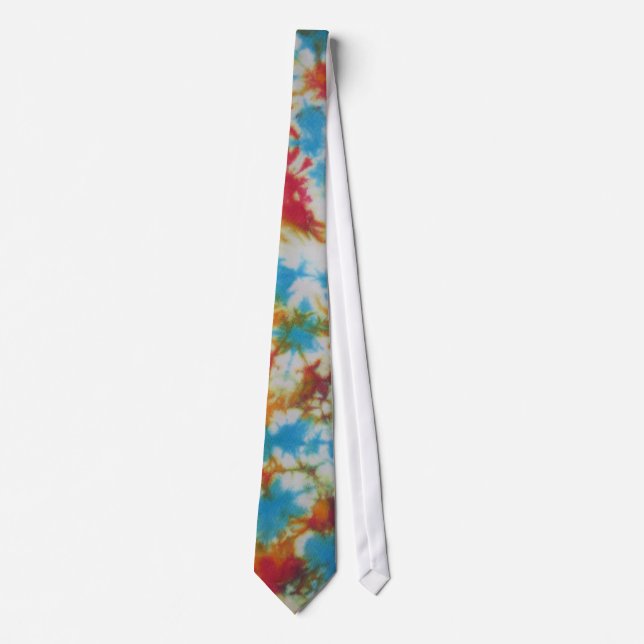 Gravata Crinkle Tie Dye Necktie (Frente)
