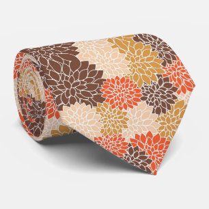 Gravata Crisântemos