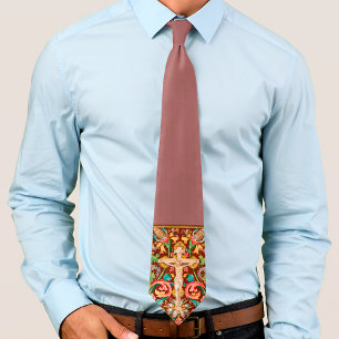 Gravata Crucificado Jesus Quaresma