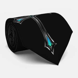 Gravata Cruz de prata