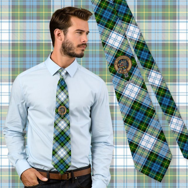 Gravata Cume Campbell sobre Tartan de Vestido (Criador carregado)