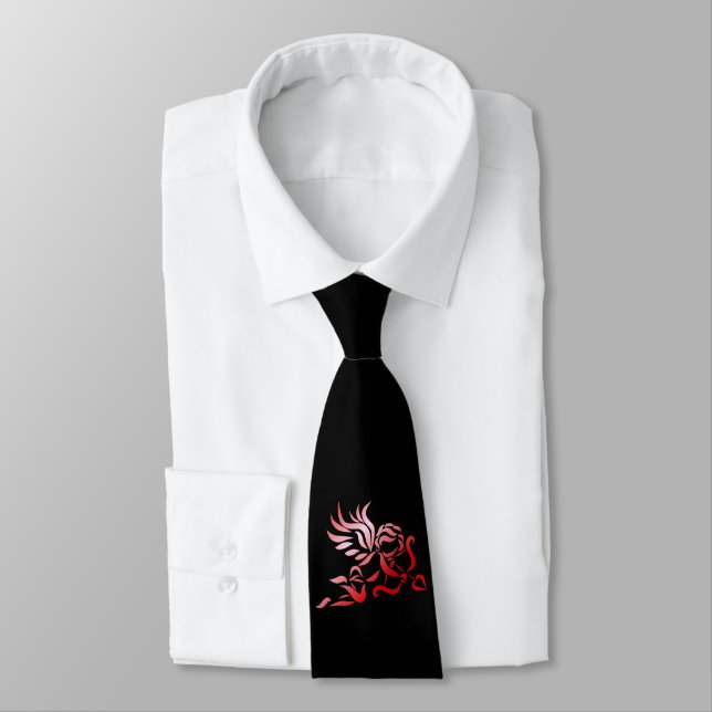 Gravata Cupido vermelho com Arco e seta (Amarrado)