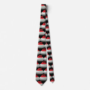 Gravata Curling Winter Sports Tie