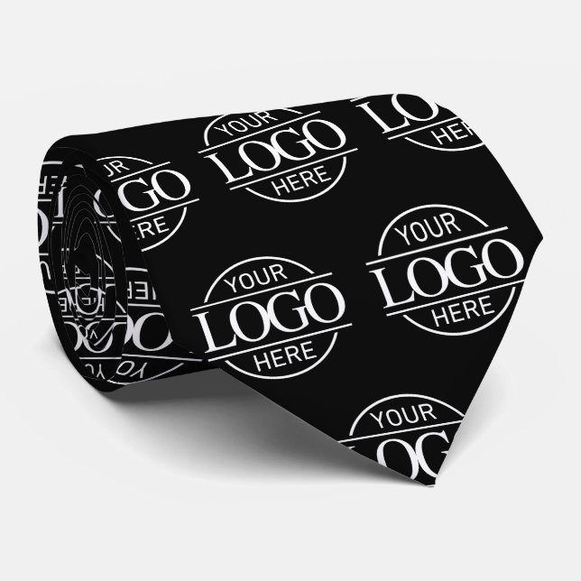 Gravata Custom Branding Business Logo Pattern Promotional (Rolled)