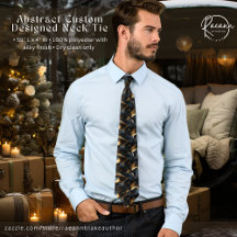 Gravata Customizada de Pescoço Projetada