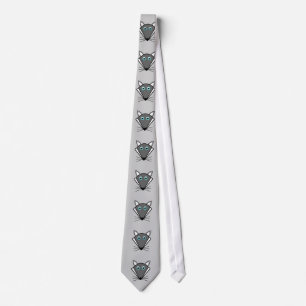 Gravata Cute Halloween Wolf Tie
