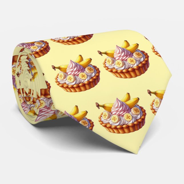 Gravata Cute tiled banana pie (Rolled)